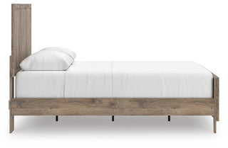 Rusticott Queen Panel Bed, Dresser and Nightstand