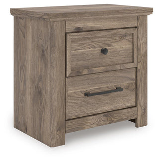 Rusticott King Panel Bed, Dresser, Mirror and Nightstand