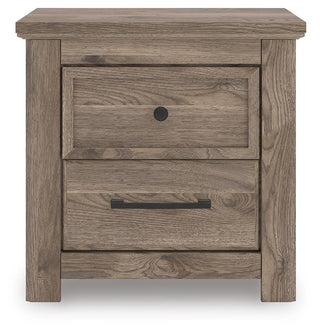 Rusticott King Poster Bed, Dresser and Nightstand