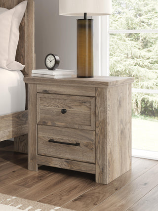 Rusticott Queen Panel Bed, Dresser and Nightstand