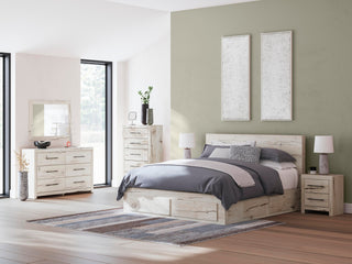 Lawroy Panel Storage Bed - King