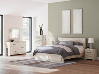 Lawroy Panel Storage Bed - King
