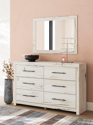 Lawroy Queen Storage Bed, 2 Dressers, Mirror and 2 Nightstands