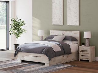 Lawroy Panel Bed with Storage - Queen