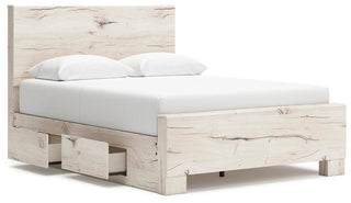 Lawroy Panel Bed with Storage - Queen