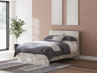 Lawroy Queen Storage Bed, 2 Dressers, Mirror and 2 Nightstands