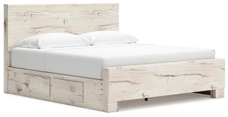 Lawroy Panel Bed with Storage - King