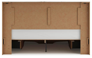 Lawroy Panel Storage Bed - King