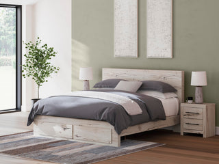 Lawroy King Storage Bed, Dresser and Nightstand