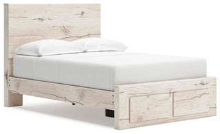 Lawroy Full Panel Storage Bed, Dresser, Mirror and Nightstand