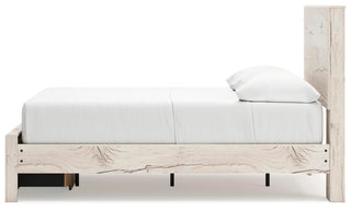 Lawroy Full Panel Storage Bed, Dresser and Mirror