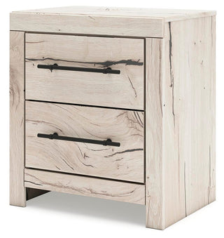 Lawroy Twin Panel Bed with Storage and Nightstand