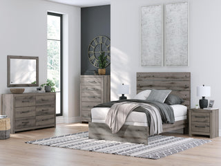 Graystorm Queen Panel Bed