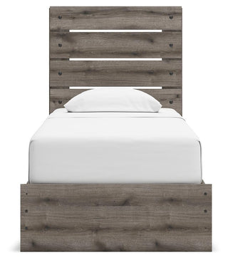 Graystorm Queen Panel Storage Bed