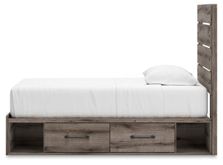 Graystorm Queen Panel Bed with Storage