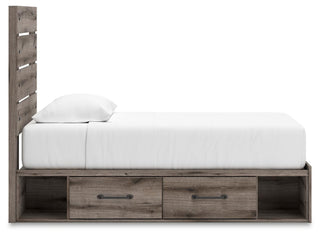 Graystorm Queen Panel Bed with Storage