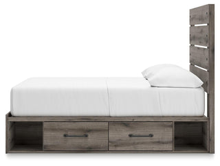 Graystorm Queen Panel Bed with Storage