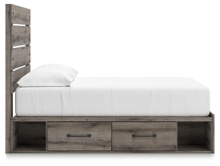 Graystorm Queen Panel Bed with Storage
