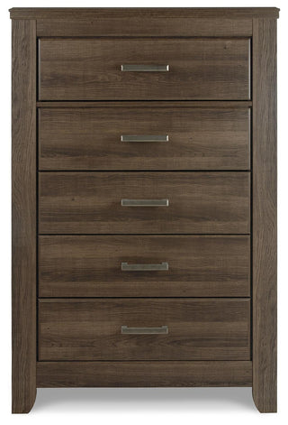 Juararo Queen Poster Bed, Dresser and Chest