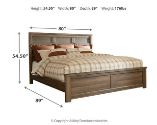 Juararo Panel Bed - King
