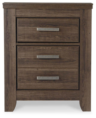 Juararo King Panel Bed and 2 Nightstands