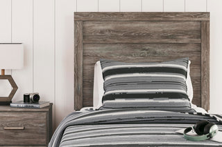 Ralinksi Twin Panel Bed, Dresser and Mirror