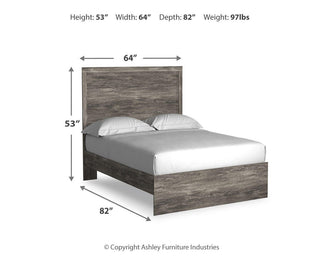 Ralinksi Queen Panel Bed, Dresser and Mirror