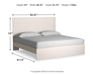 Stelsie Panel Bed - King