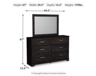 Belachime King Panel Bed, Dresser, Mirror, Chest and Nightstand