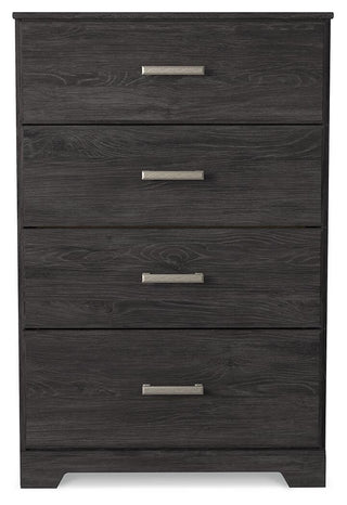 Belachime King Panel Bed, Dresser, Mirror, Chest and Nightstand