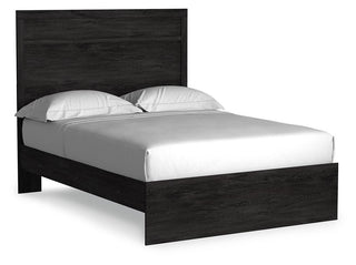 Belachime Full Panel Bed, Dresser, Chest and 2 Nightstands