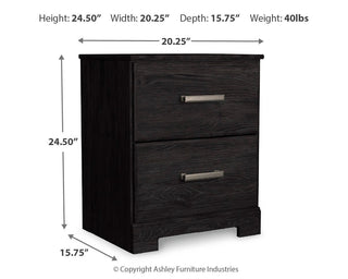 Belachime Full Panel Bed, Dresser, Chest and 2 Nightstands