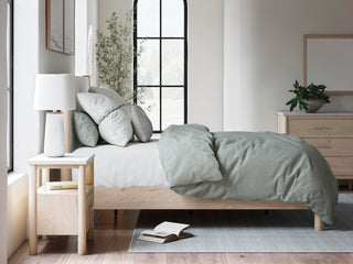 Cadmori Queen Panel Bed, Dresser, Mirror and Nightstand