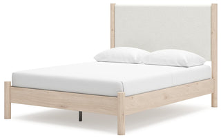 Cadmori Upholstered Panel Bed - Queen