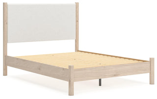 Cadmori Upholstered Panel Bed - Queen