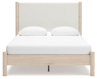Cadmori Queen Upholstered Panel Bed