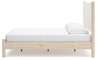 Cadmori Upholstered Panel Bed - Queen