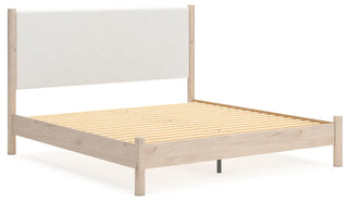 Cadmori Queen Upholstered Panel Bed