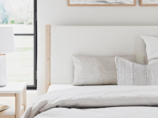 Cadmori Queen Upholstered Panel Bed