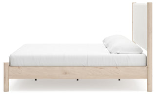Cadmori Upholstered Panel Bed - King
