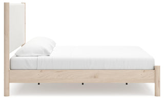 Cadmori Upholstered Panel Bed - King