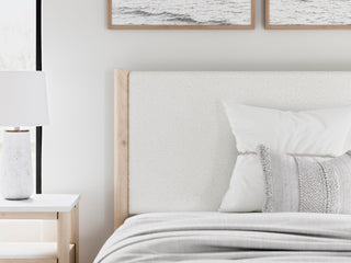Cadmori Queen Upholstered Panel Bed