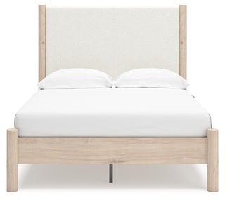 Cadmori Upholstered Panel Bed - Full
