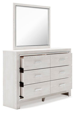 Altyra Full Panel Bed, Dresser, Mirror and Chest