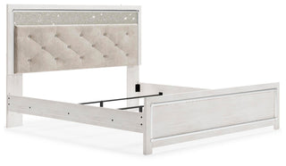 Altyra King Panel Bed, Chest and 2 Nightstands