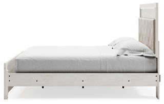 Lawroy King Panel Bed, Dresser, Mirror and Nightstand