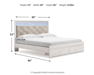 Altyra Queen Upholstered Storage Bed