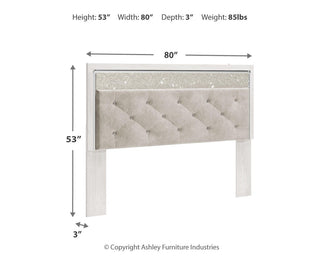Altyra UPH Panel Headboard - King/California King