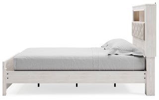 Altyra Queen Upholstered Panel Bed, Dresser and Mirror