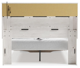 Altyra Queen Bookcase Storage Bed, Chest and 2 Nightstands